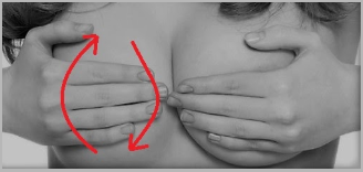 směr masáže prsou po augmentaci